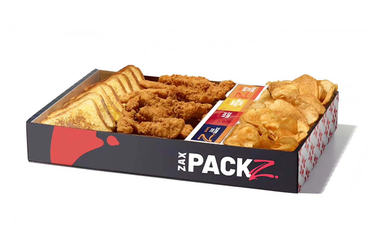 Chicken Fingerz™ Zax Packz 1 Chicken Fingerz™ & Tater Chips Zax Packz